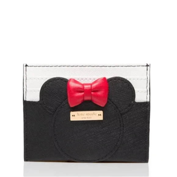 Kate Spade New York x Disney Minnie Mouse card holder - Picture 1 of 8